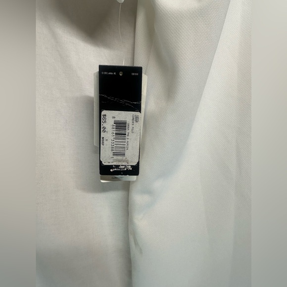 VTG Men's Adidas‎ Climalite Michigan Wolverines White Performance Polo Men's - Picture 10 of 12